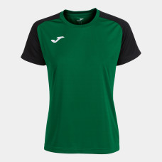 Футболка JOMA  зелено-чорна жіноча ACADEMY IV 901335.451