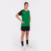 Футболка JOMA  зелено-чорна жіноча ACADEMY IV 901335.451