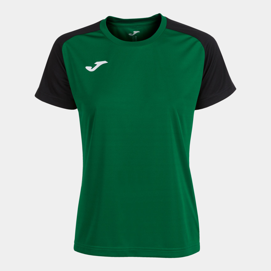 Футболка JOMA  зелено-чорна жіноча ACADEMY IV 901335.451