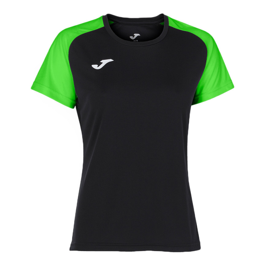 Футболка JOMA чорно-зелена жіноча ACADEMY IV 901335.117