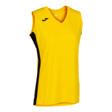 Футболка жовто-чорна жіноча б/р JOMA CANCHA III 901129.901