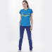 Футболка JOMA синя жіноча TERRA II 900424.700 Футболка JOMA синя жіноча TERRA II 900424.700