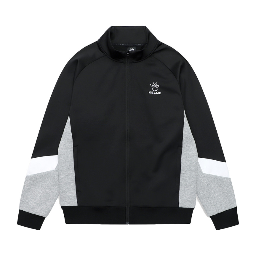 Олімпійка knitted jacket чорно-сіра 8061WT1007.9015 Олімпійка knitted jacket чорно-сіра 8061WT1007.9015