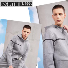 Олімпійка Kelme з капюшоном сіра 8261WT1018.9222
