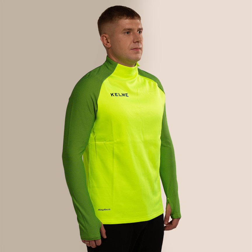 Реглан Kelme MONTES салатово-синій 3871301.9918