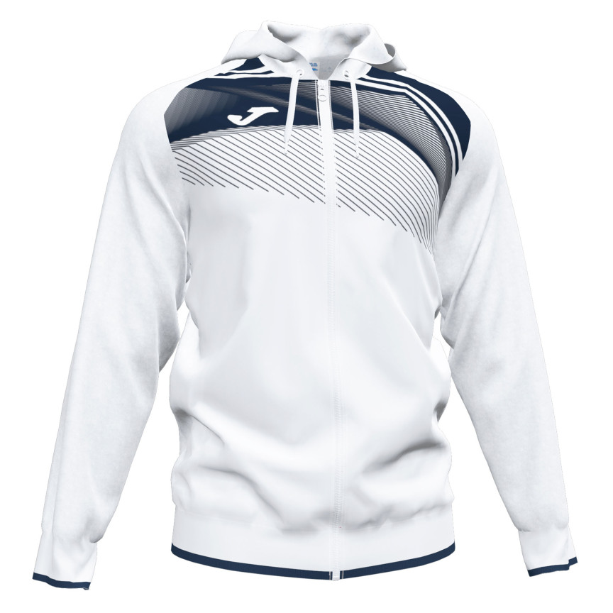 Олімпійка Joma SUPERNOVA II біло-темно.синя з капюшоном101605.203 Олімпійка Joma SUPERNOVA II біло-темно.синя з капюшоном101605.203