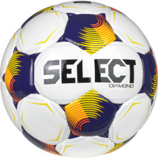 М’яч футбольний SELECT Diamond (FIFA Basic) (біло/помаранчевий)