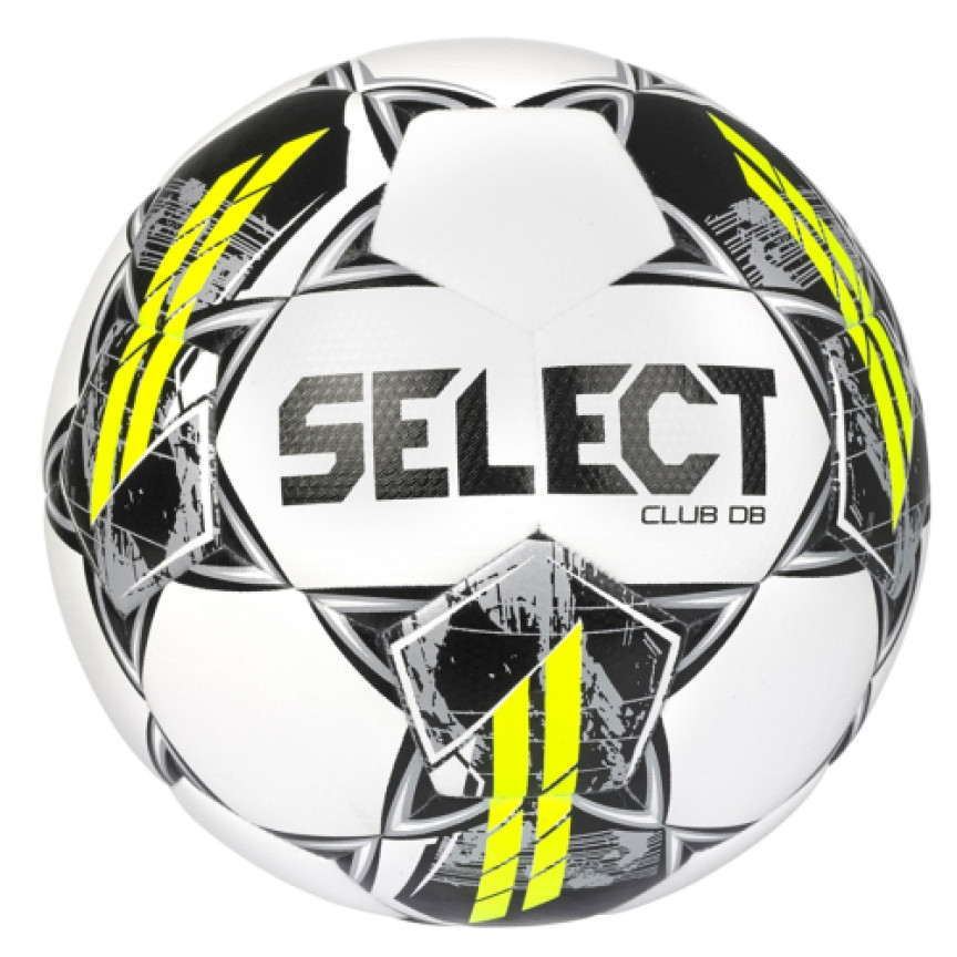Футбольний мʼяч SELECT Club DB FIFA Basic (білий/сірий)