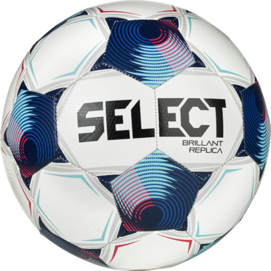 Футбольний мʼяч дитячий SELECT BRILLANT REPLICA (біло/синій) Футбольний мʼяч дитячий SELECT BRILLANT REPLICA (біло/синій)