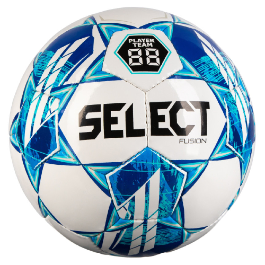 Футбольний мʼяч SELECT Fusion (біло/синій)