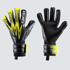 Воротарські рукавиці Kelme Training чорно-салатові 9896409.9012