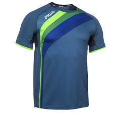 Футболка т.синьо-зелена JOMA ELITE V 100393.717