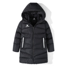 Куртка довга чорно-срібляста дитяча LONG PARKA STREET II 8061MF3002.9055