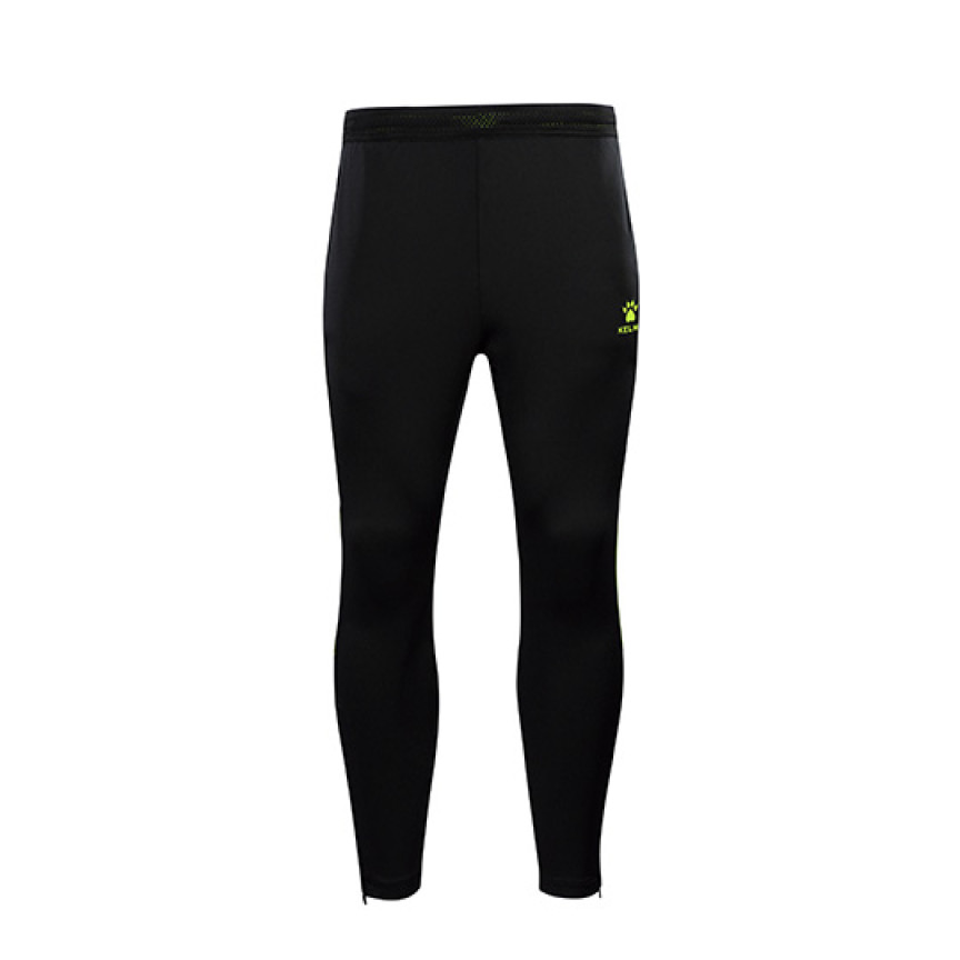 Штани   Kelme  чорно-салатовіі дитячі MONTES 3873306.9012