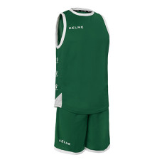 Баскетбольна форма зелено-біла KELME VITORIA 80803.0092