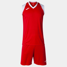 Комплект баскетбольної форми червоно-білий JOMA FINAL II 102849.602