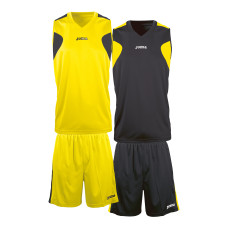 Баскетбольна форма жовто-чорна Joma 1184.901