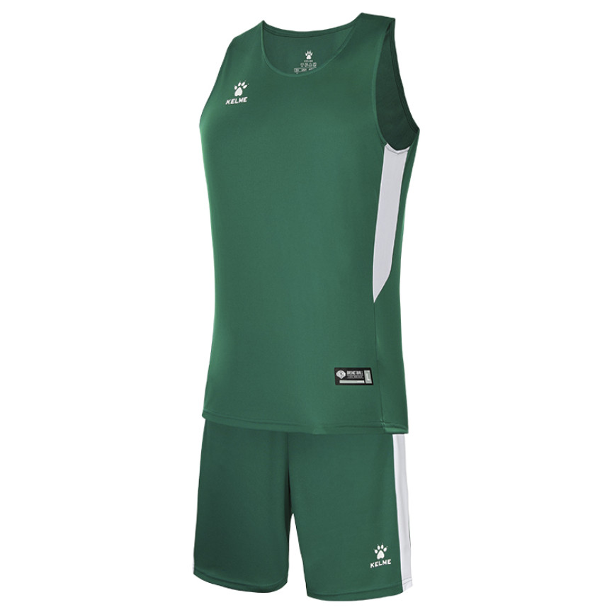 Комплект баскетбольної форми KELME BOSTON зелений 8152LB1001.9300 Комплект баскетбольної форми KELME BOSTON зелений 8152LB1001.9300