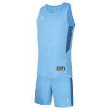 Комплект баскетбольної форми KELME BOSTON блакитний 8152LB1001.9405