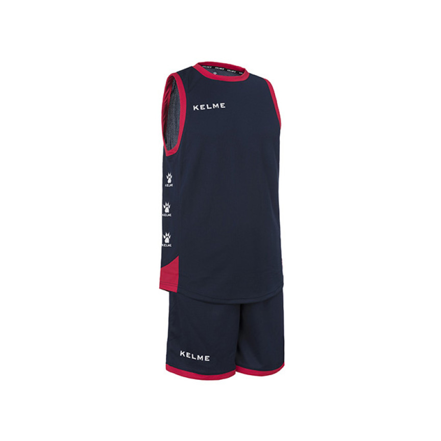 Комплект баскетбольної форми т.синьо-рожевий KELME VITORIA 80803.0059 Комплект баскетбольної форми т.синьо-рожевий KELME VITORIA 80803.0059
