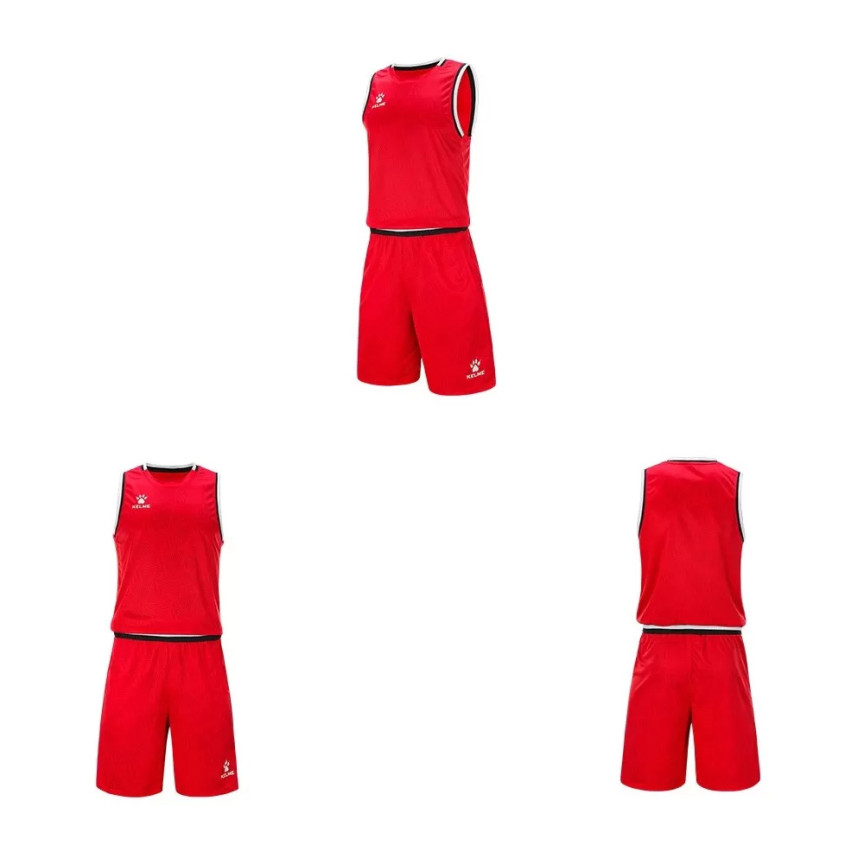 Комплект баскетбольної форми червоний KELME 8252LB1003.9600 Комплект баскетбольної форми червоний KELME 8252LB1003.9600