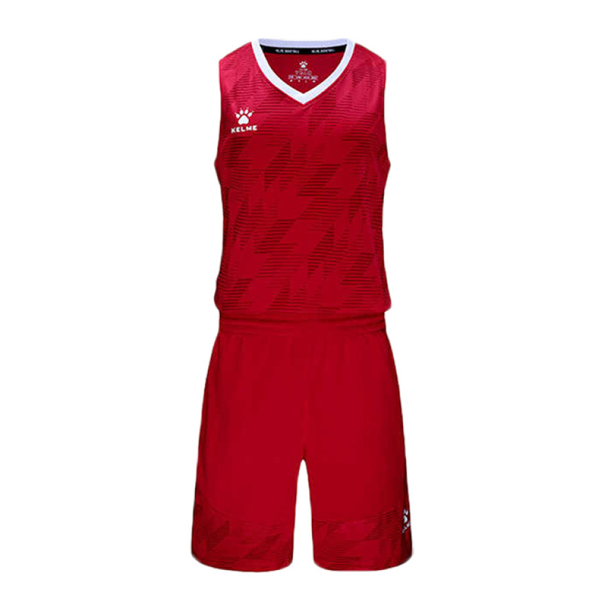 Комплект баскетбольної форми червоний KELME BRUKLIN 3591052.9600 Комплект баскетбольної форми червоний KELME BRUKLIN 3591052.9600