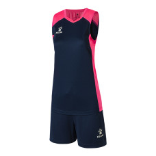 Комплект  Kelme жіночої волейбольної форми т.синьо-рожевий 3802254.1010