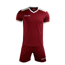 Комплект футбольної форми бордовий к/р KELME SEGOVIA 3871001.9603 Комплект футбольної форми бордовий к/р KELME SEGOVIA 3871001.9603