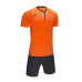 Комплект футбольньої форми KELME VALENCIA оранжево-сірий к/р 3891047.9999