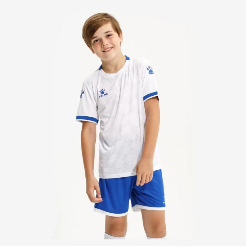 Комплект дитячої футбольної форми білий Kelme PALMA 8151ZB3001.9100