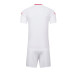 Комплект футбольної форми біло-червоний Kelme FARO 8451ZB1246.9107