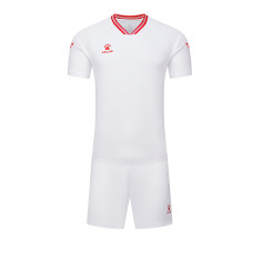 Комплект футбольної форми біло-червоний Kelme FARO 8451ZB1246.9107