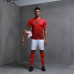 Комплект футбольної форми червоно-золотий к/р KELME LIGA 3981509.9660