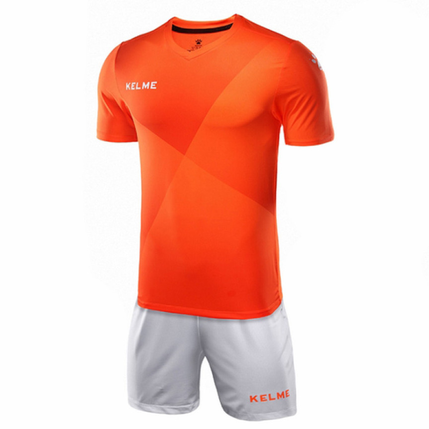 Комплект футбольної форми оранжево-білий к/р KELME LIGA 3981509.9910 Комплект футбольної форми оранжево-білий к/р KELME LIGA 3981509.9910