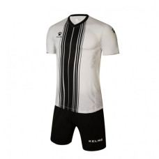 Комплект футбольної форми KELME BARCELONA біло-чорний 3991536.9103