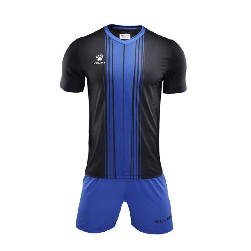 Комплект футбольної форми KELME BARCELONA чорно-т.синій 3991536.9002
