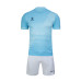 Комплект футбольної форми KELME MALAGA блакитно-білий 3801169.9449