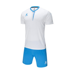 Комплект дитячої футбольної форми KELME VALENCIA (JR) біло-блакитний 3893047.9113