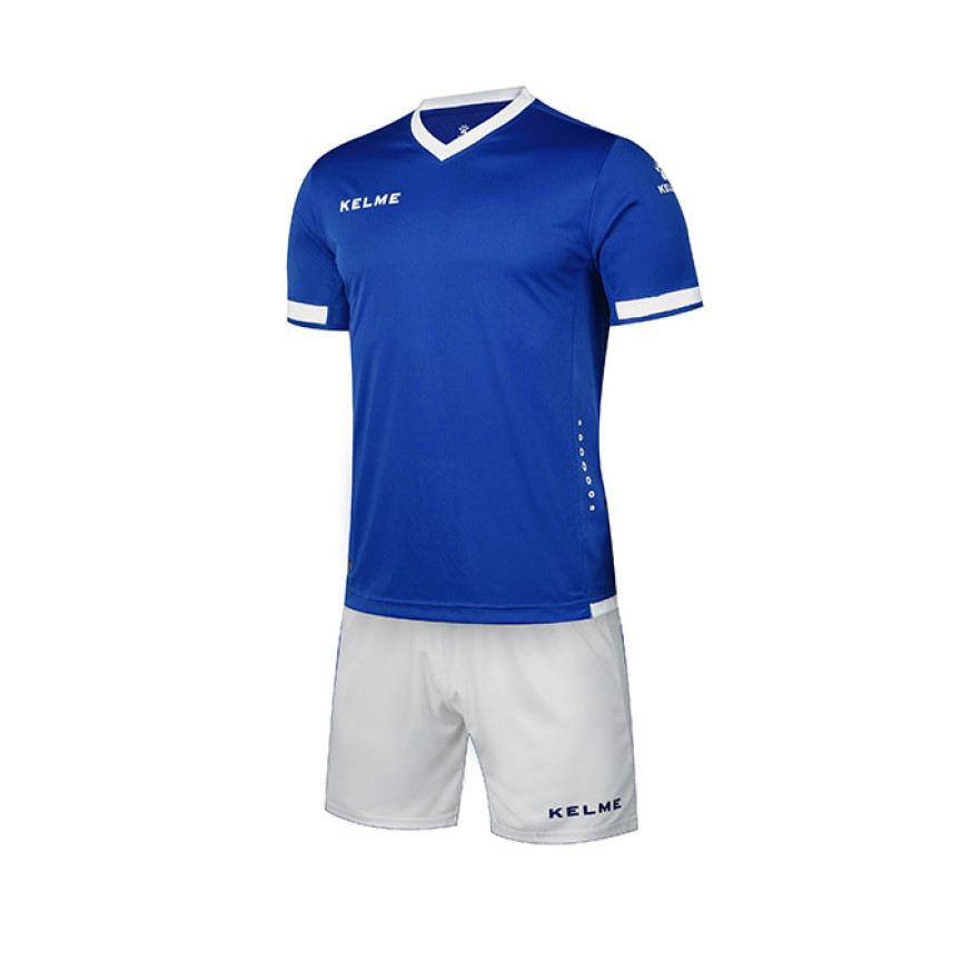 Комплект футбольньої форми KELME ALAVES синьо-білий K15Z212.9409