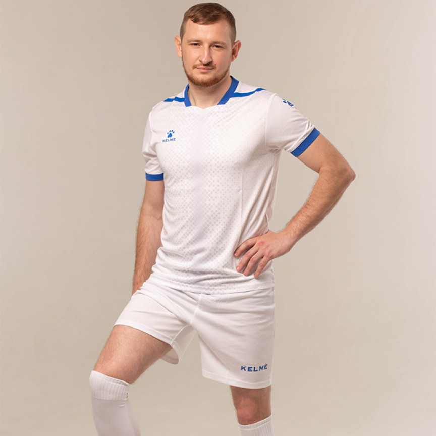 Комплект футбольної форми KELME DINAMO білий 3801098.9100 Комплект футбольної форми KELME DINAMO білий 3801098.9100