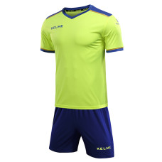 Комплект футбольної форми салатово-синій к/р SEGOVIA 3871001.9918