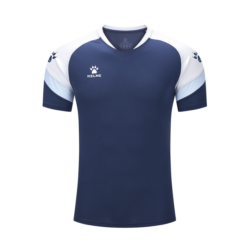 Футболка т.синьо-біла Kelme BRAVO 7351TX1092.9424