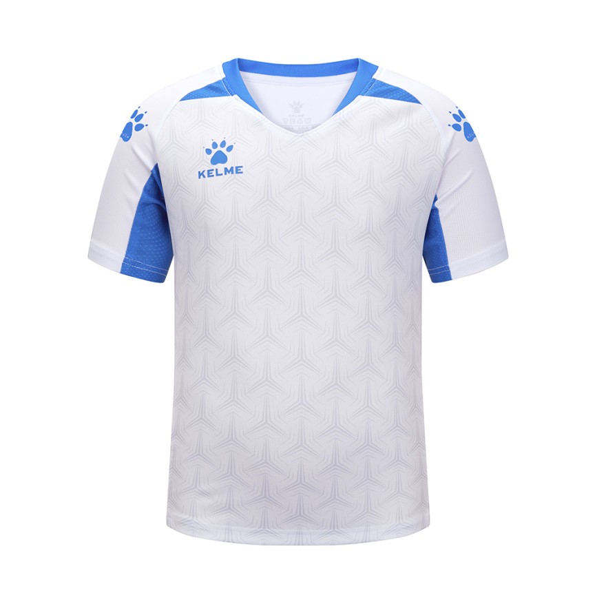 Футболка Kelme VICTORY дитяча біло-синя 8351ZB3196.9104