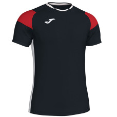 Футболка чорно-червоно-біла JOMA CREW III 101269.106