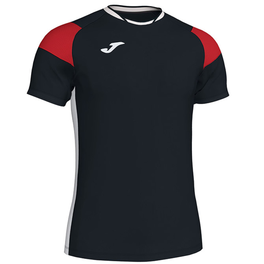 Футболка чорно-червоно-біла JOMA CREW III 101269.106