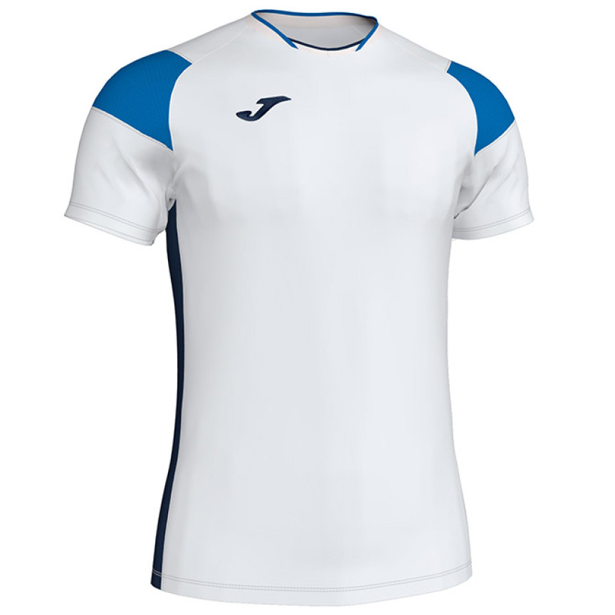 Футболка біло-синя-т.синя JOMA CREW III 101269.207