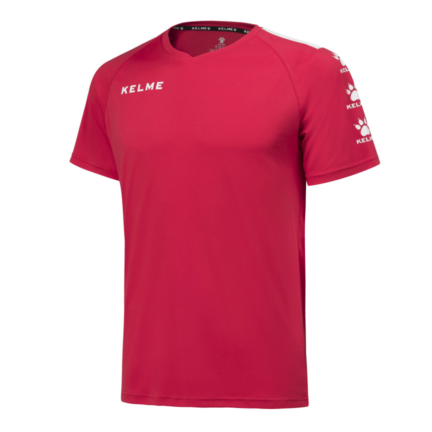 Футболка рожево-біла KELME LINCE 78171.0129