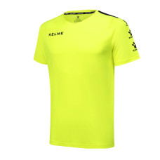 Футболка салатово-чорна KELME LINCE 78171.0329