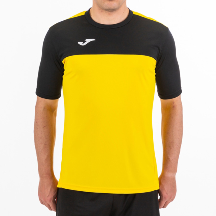 Футболка жовто-чорна к/р JOMA WINNER 100946.901