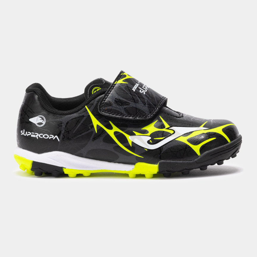 Сороконіжки дитячі чорно-жовті Joma SUPER COPA SCJW2501TFV